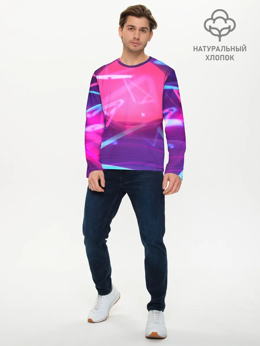 Мужской лонгслив базовый / IN DA CLUB!