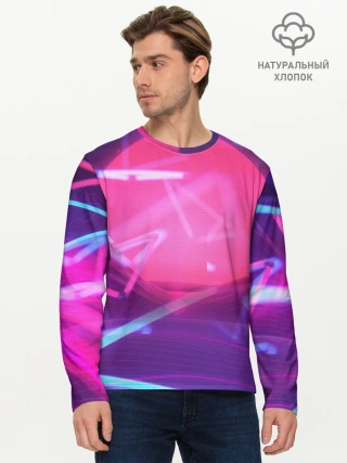 Мужской лонгслив базовый / IN DA CLUB!