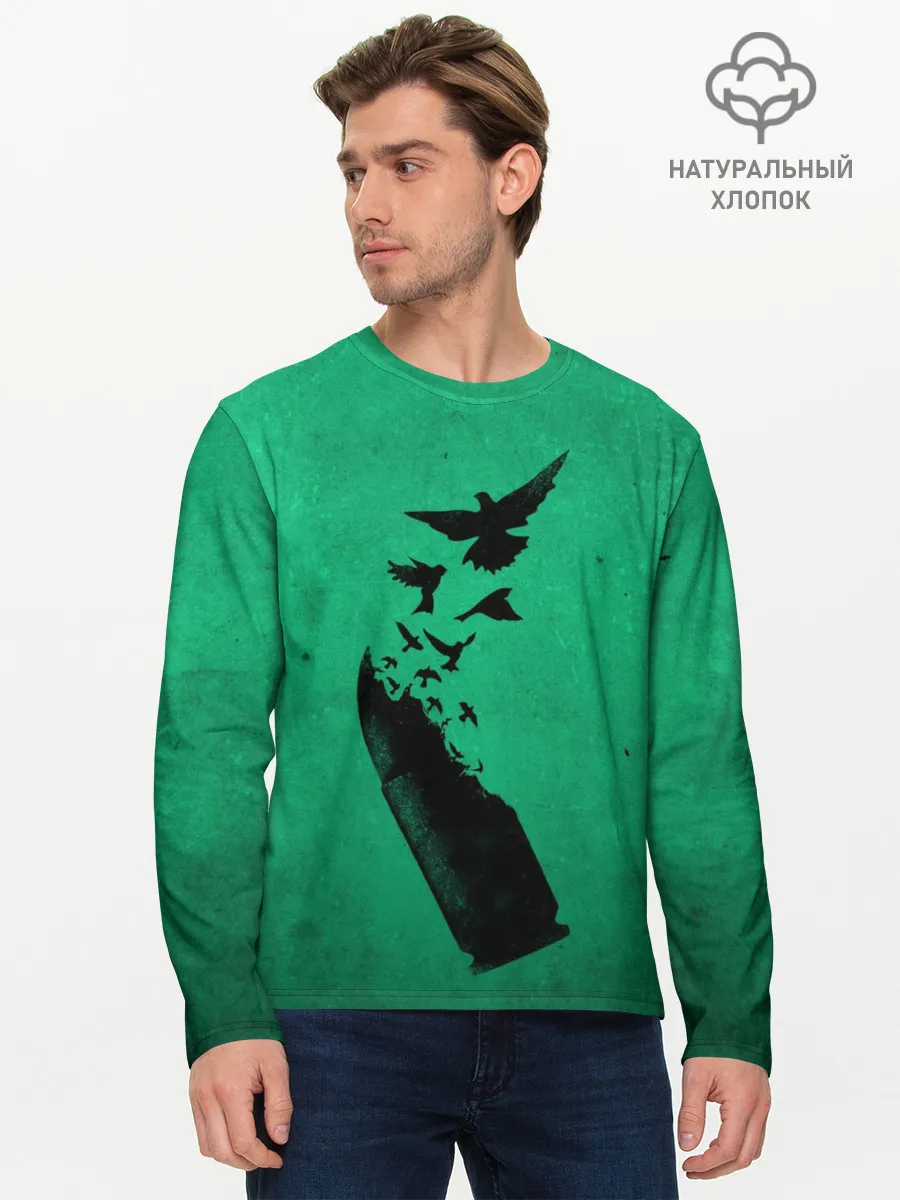 Мужской лонгслив базовый / Freedom