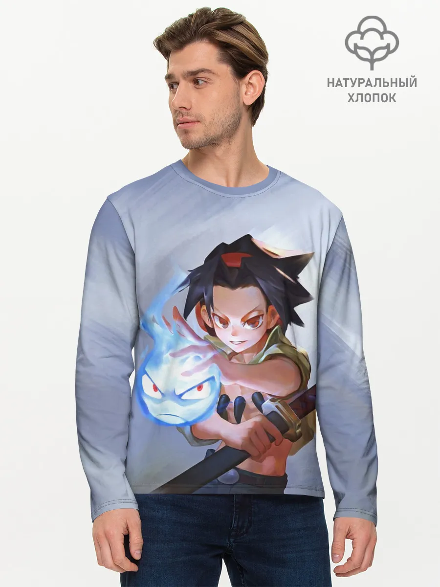 Мужской лонгслив базовый / Asakura Yo