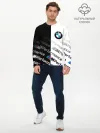 Мужской лонгслив базовый / BMW / M PERFORMANCE ГРАДИЕНТ