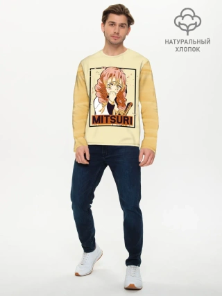 Мужской лонгслив базовый / Mitsuri Kanroji | Kimetsu no Yaiba