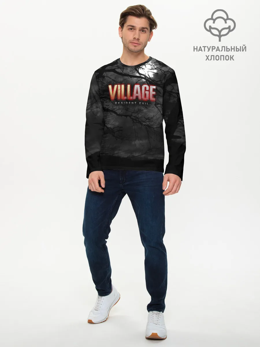 Мужской лонгслив базовый / Resident Evil: Village $$$