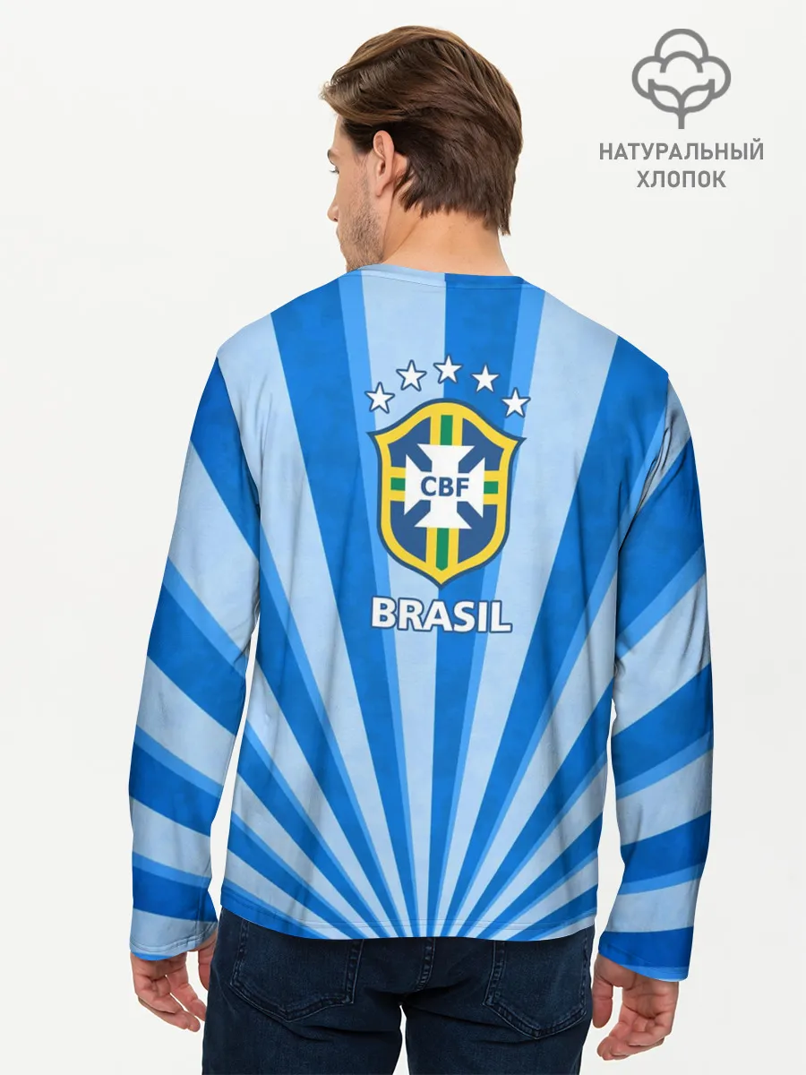 Мужской лонгслив базовый / Роберто Карлос | Бразилия