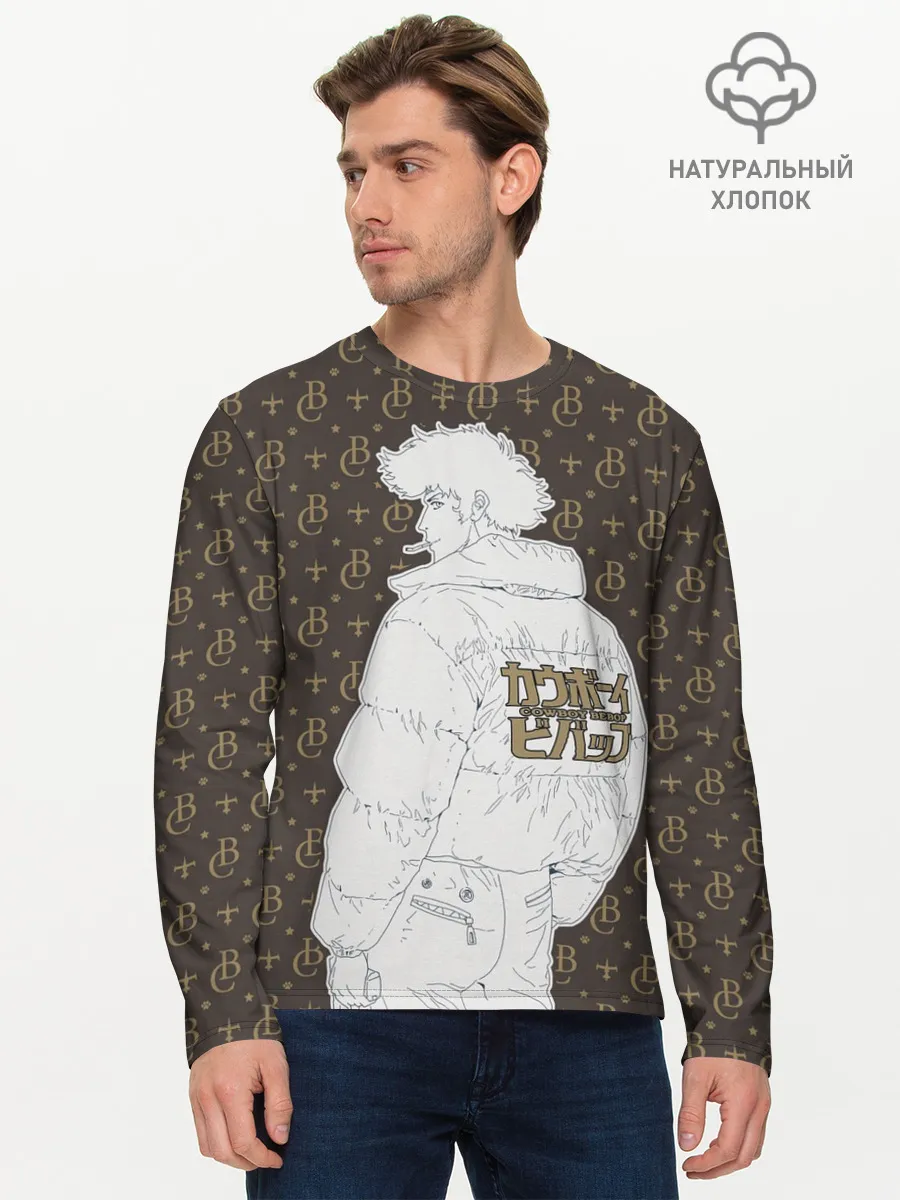 Мужской лонгслив базовый / Cowboy Bebop fashion
