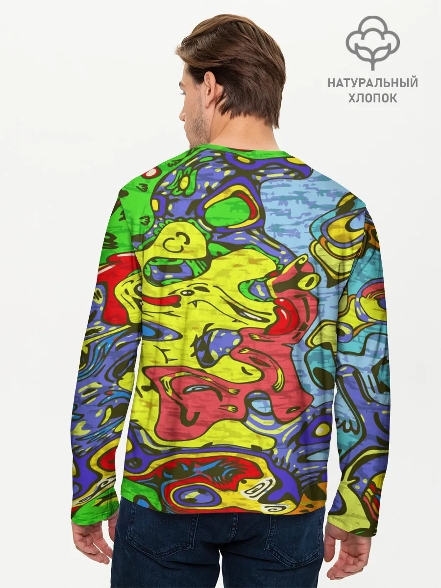 Мужской лонгслив базовый / Multicolored