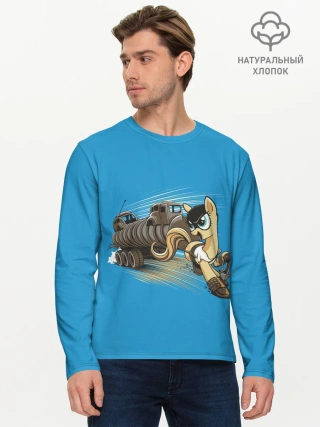 Мужской лонгслив базовый / My liitle Pony x Mad Max