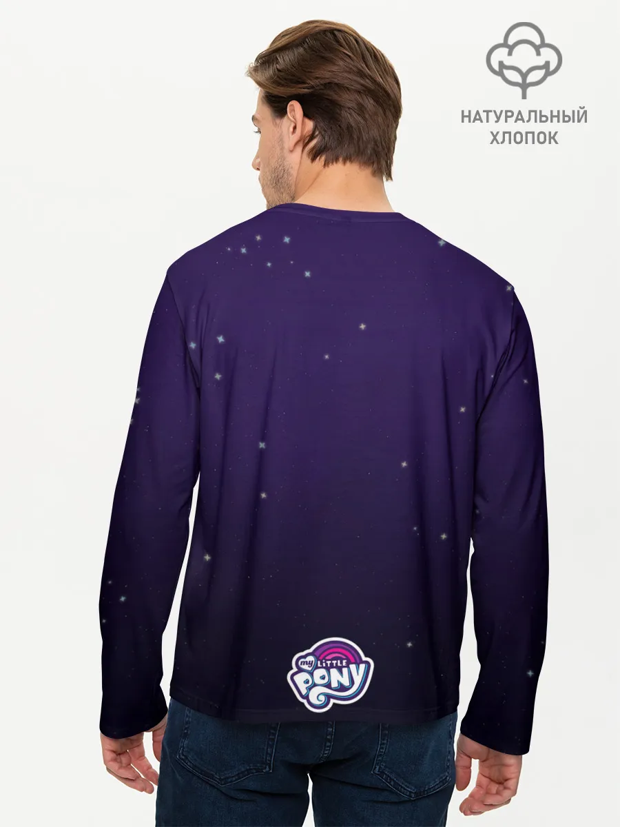 Мужской лонгслив базовый / Princess Luna