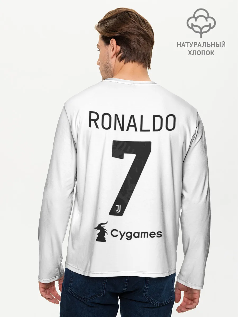 Мужской лонгслив базовый / Футбольная форма Роналдо 20/21
