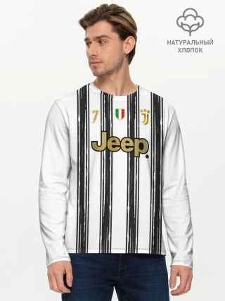 Мужской лонгслив базовый / Футбольная форма Роналдо 20/21