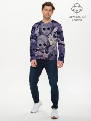 Мужской лонгслив базовый / Бедные души