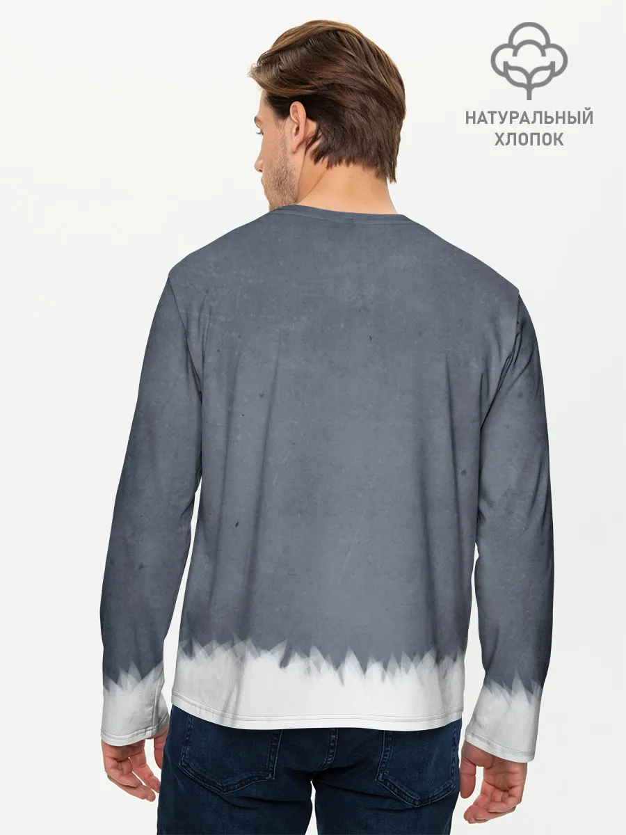 Мужской лонгслив базовый / Демон-лис Томоэ