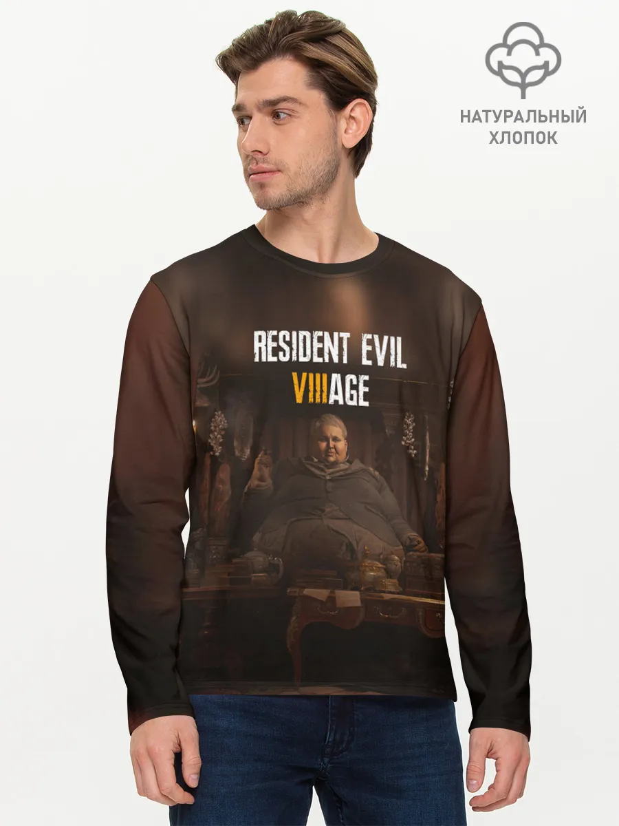 Мужской лонгслив базовый / RESIDENT EVIL VILLAGE | РЕ ДЕРЕВНЯ