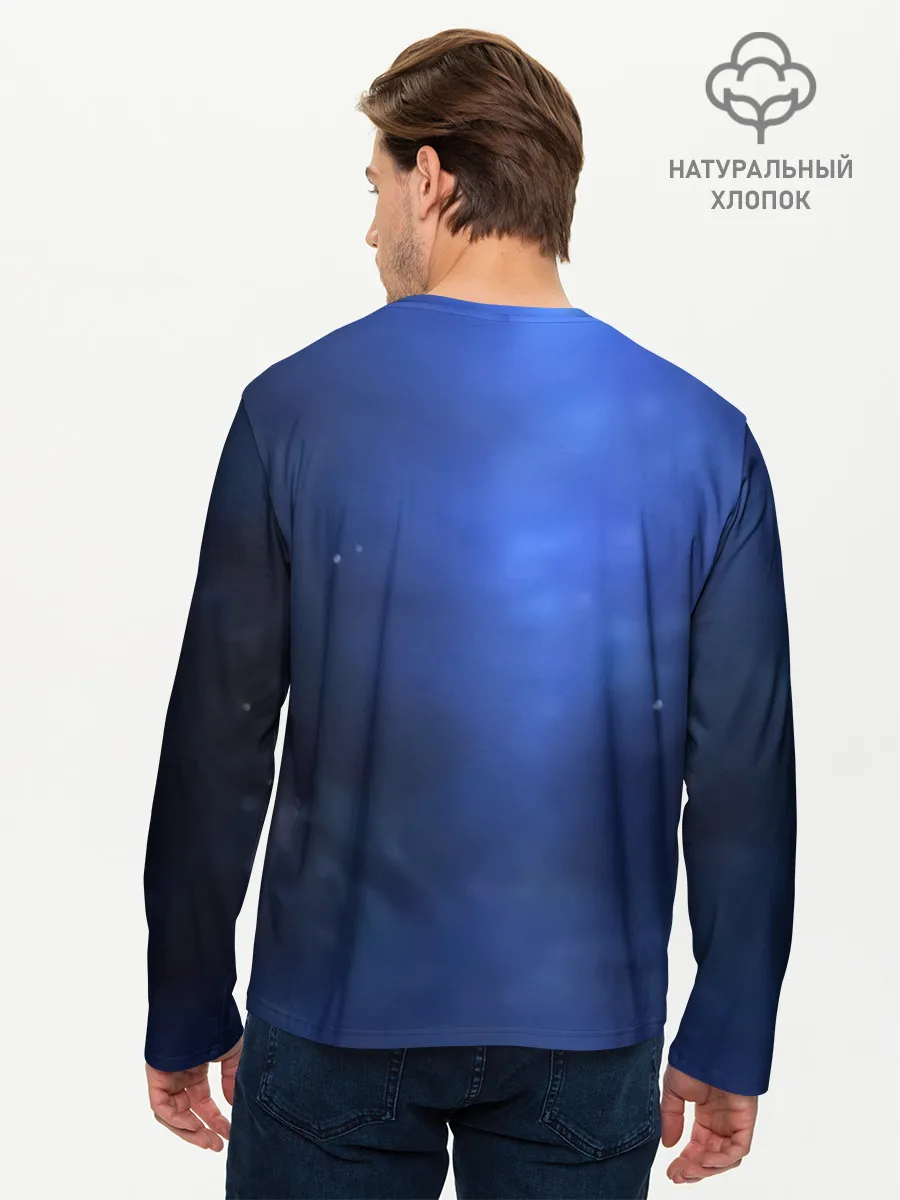 Мужской лонгслив базовый / Незуко Камадо Kimetsu no Yaiba