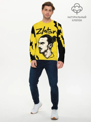 Мужской лонгслив базовый / ЗЛАТАН ИБРАГИМОВИЧ / ZLATAN