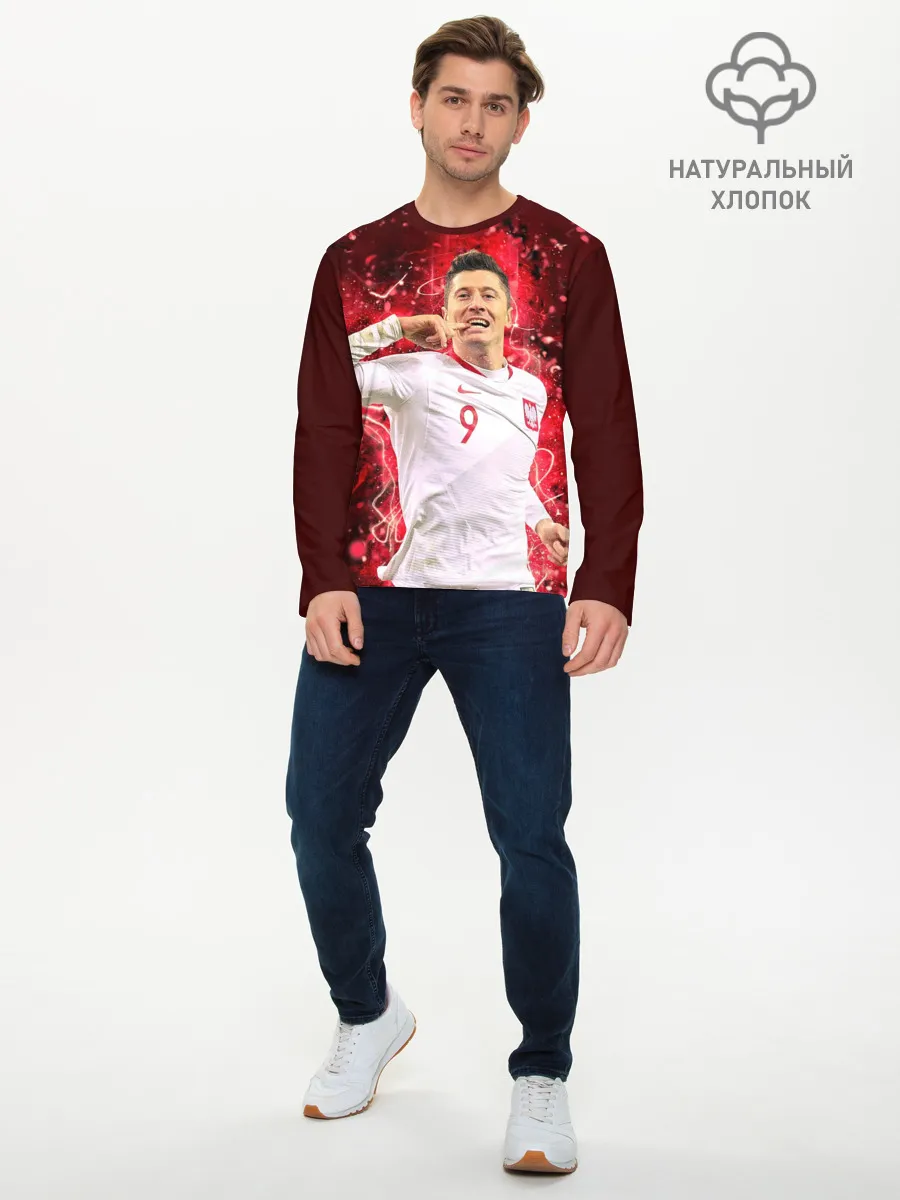 Мужской лонгслив базовый / Lewandowski | Левандовски | 9