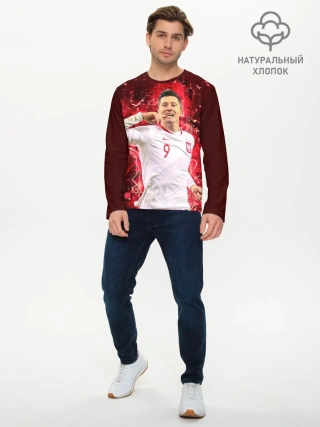 Мужской лонгслив базовый / Lewandowski | Левандовски | 9
