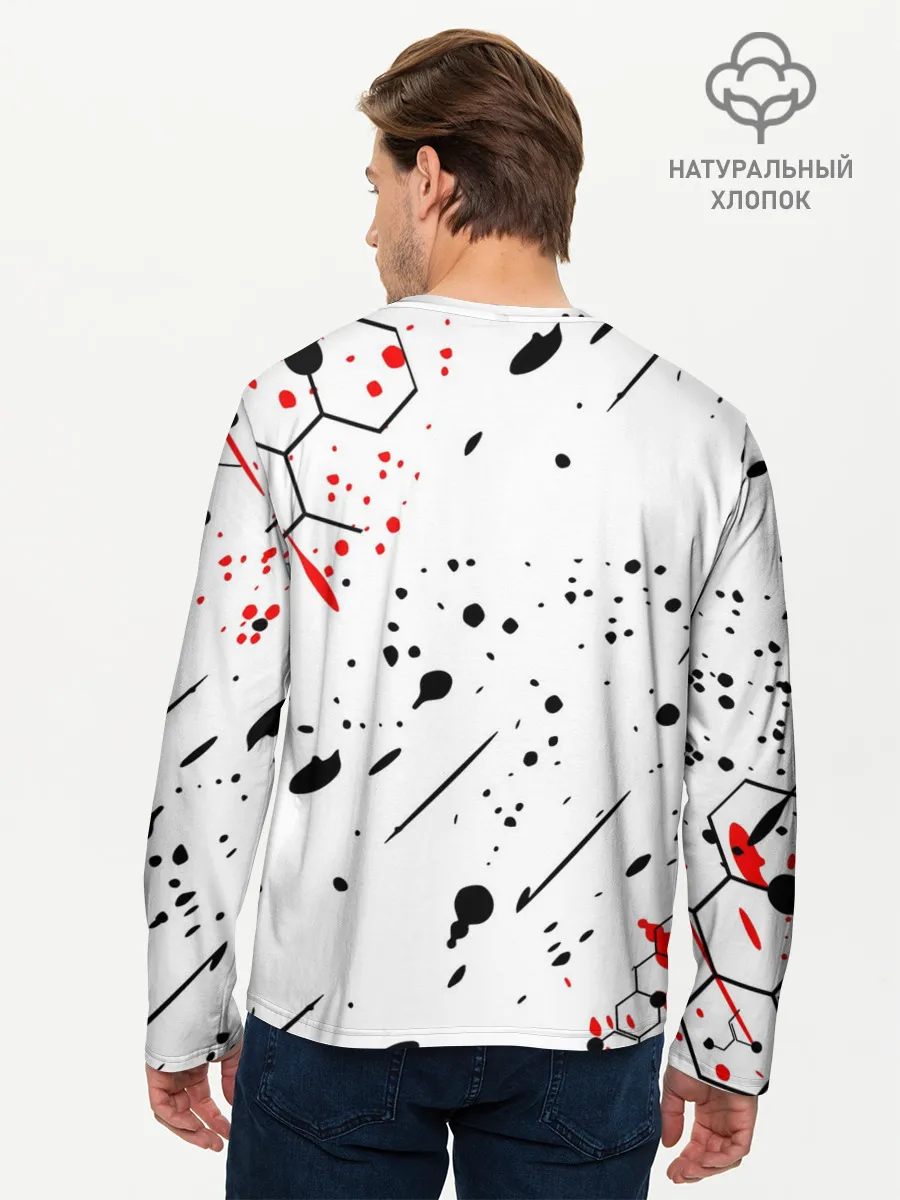 Мужской лонгслив базовый / ЗЛАТАН ИБРАГИМОВИЧ / МАНЧЕСТЕР