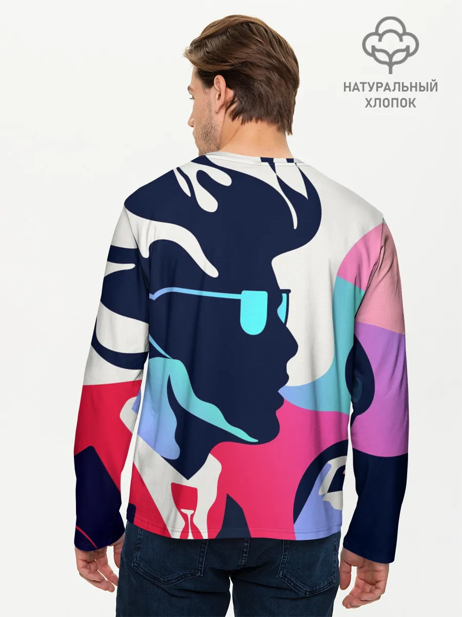 Мужской лонгслив базовый / Персонаж