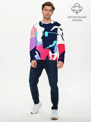 Мужской лонгслив базовый / Персонаж