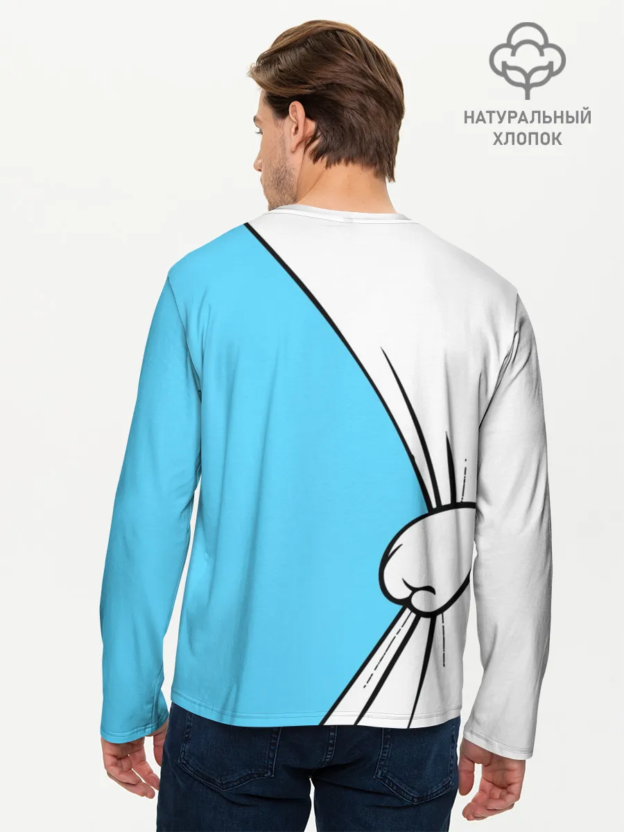 Мужской лонгслив базовый / Монстрики