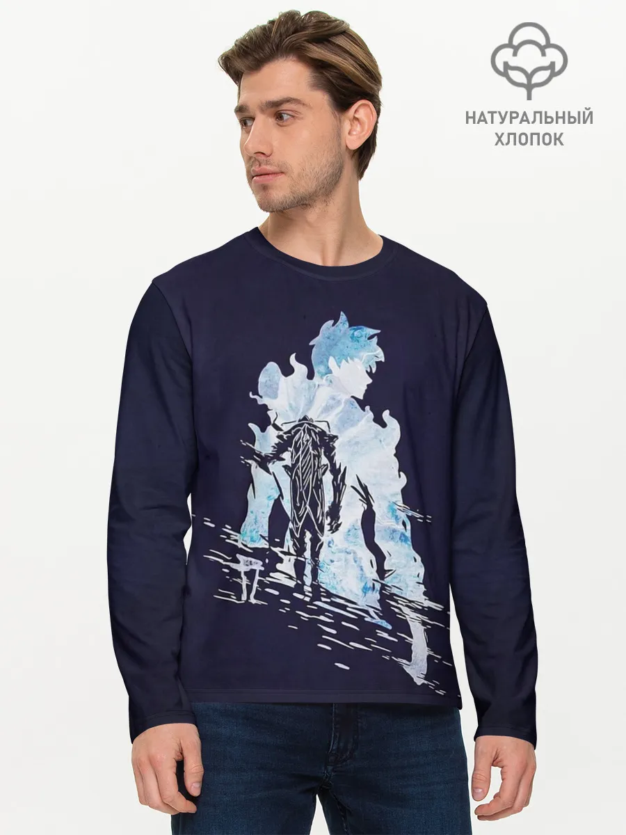 Мужской лонгслив базовый / Сон Джин-Ву