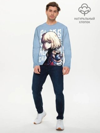 Мужской лонгслив базовый / Blade Dancer