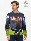 Мужской лонгслив базовый / КИЛИАН МБАППЕ / KYLIAN MBAPPE