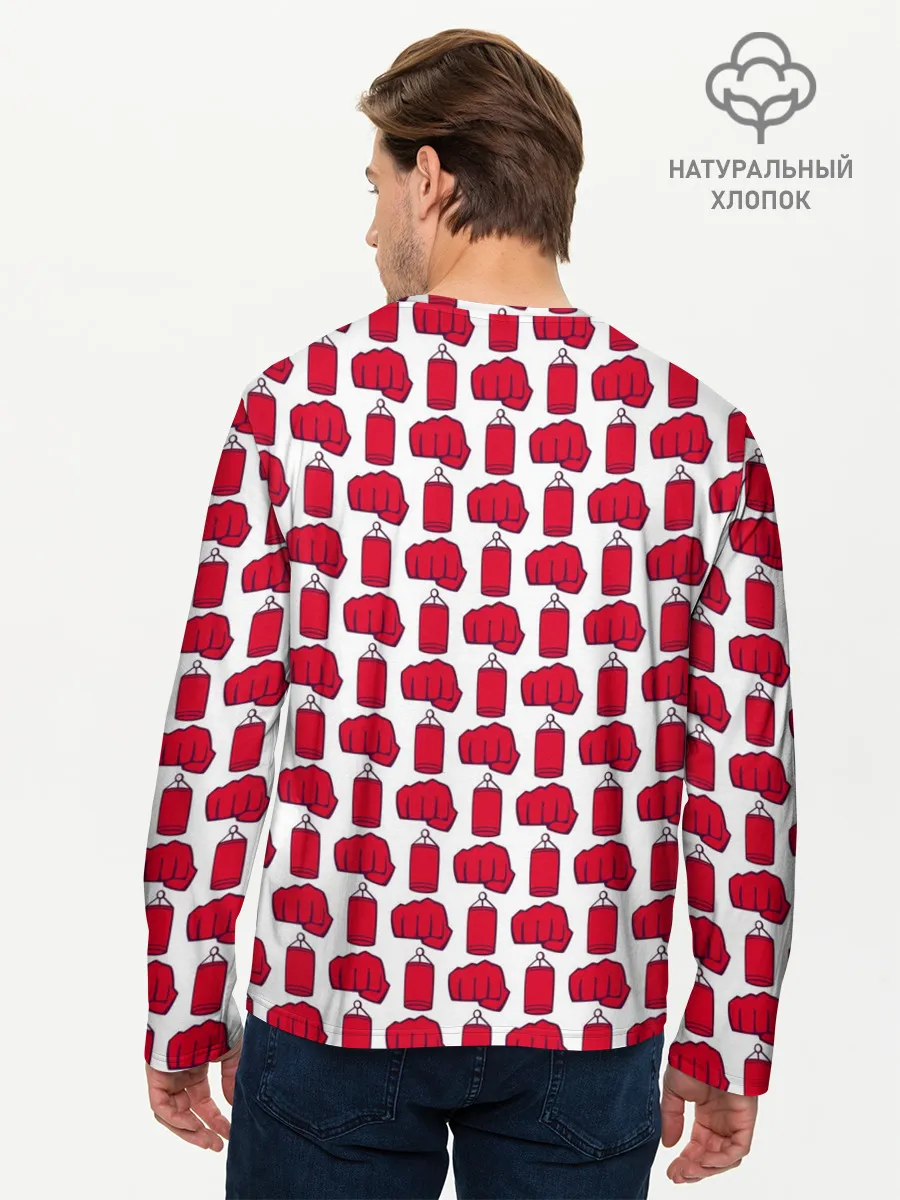 Мужской лонгслив базовый / Бокс