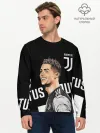 Мужской лонгслив базовый / КРИШТИАНУ РОНАЛДУ / JUVENTUS