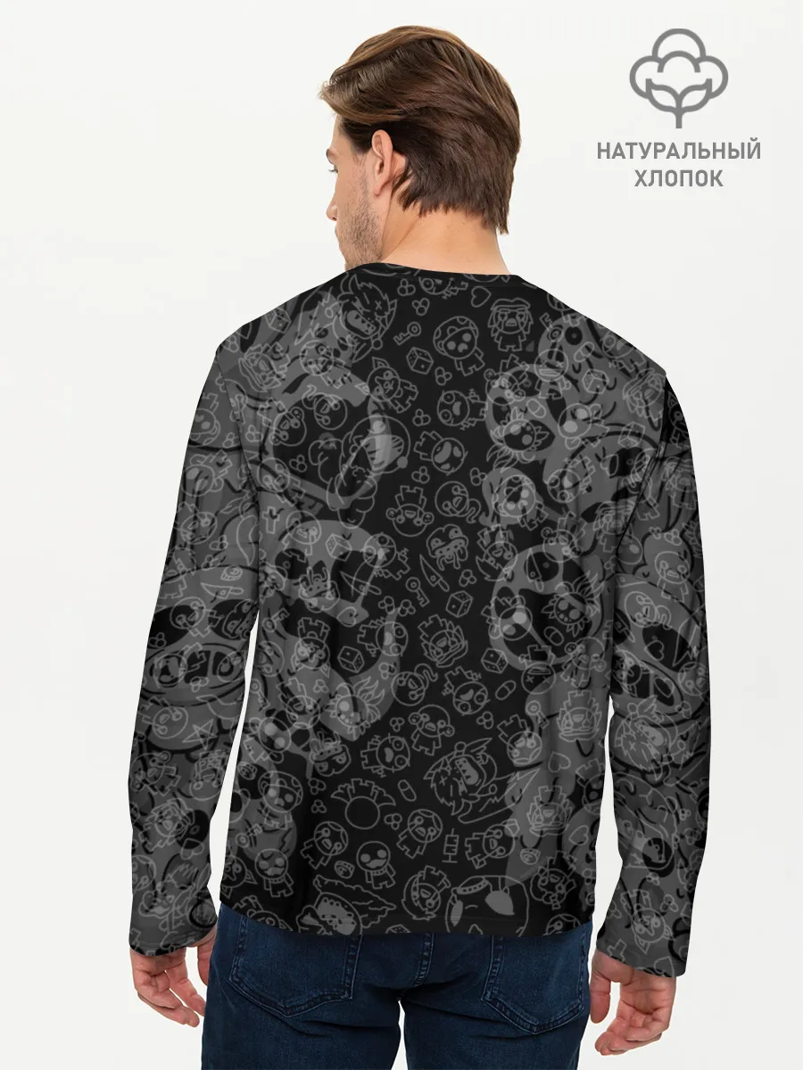 Мужской лонгслив базовый / The Binding of Isaac