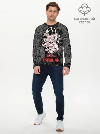 Мужской лонгслив базовый / The Binding of Isaac