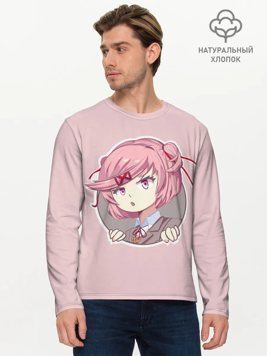 Мужской лонгслив базовый / Нацуки