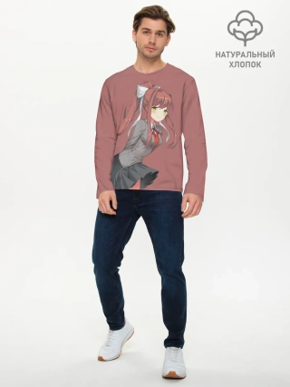 Мужской лонгслив базовый / Арт Моника