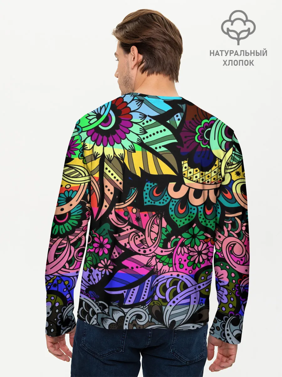 Мужской лонгслив базовый / АЛОХА ГАВАЙИ | ALOHA HAWAII