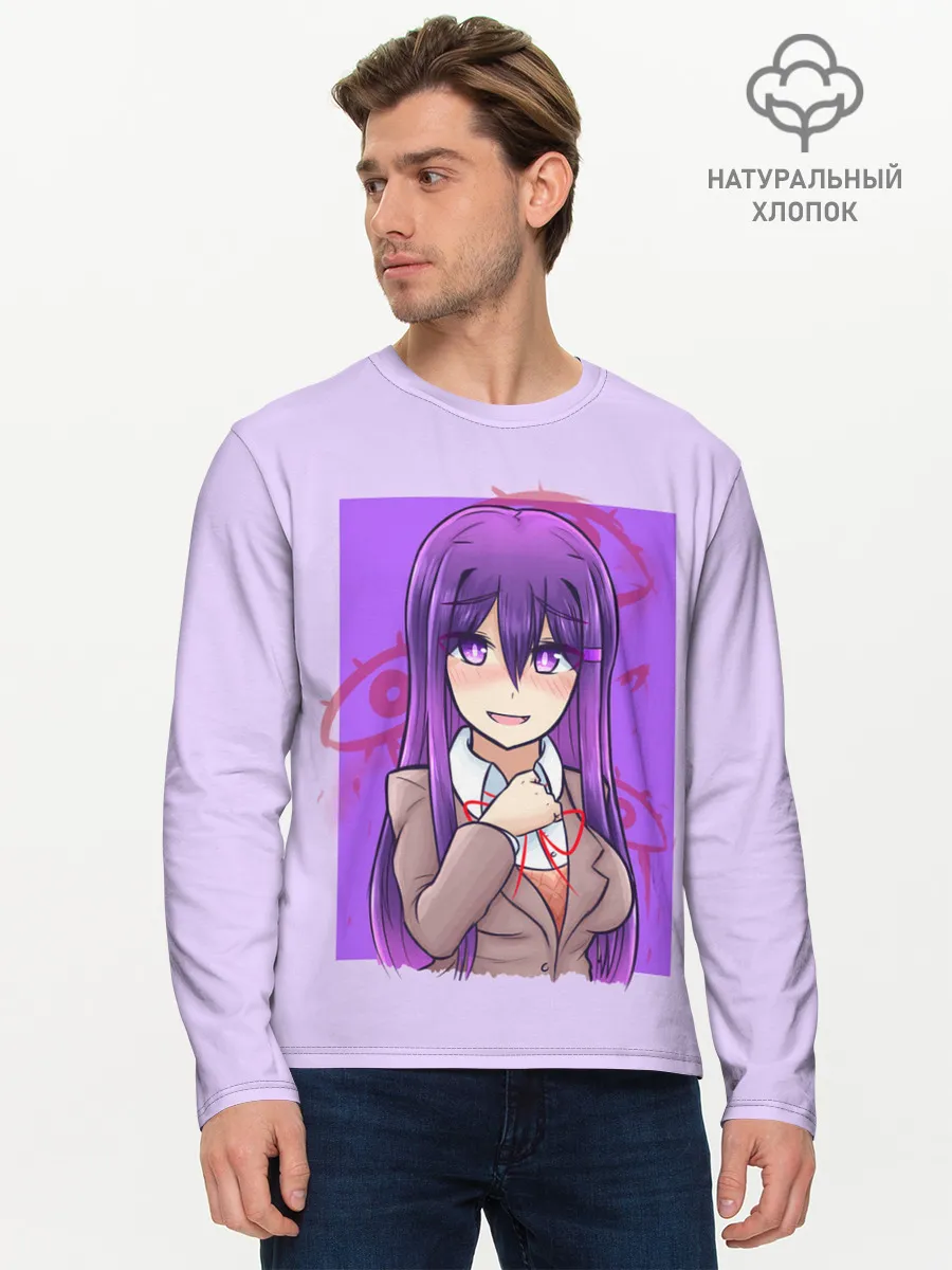 Мужской лонгслив базовый / Милая Юри
