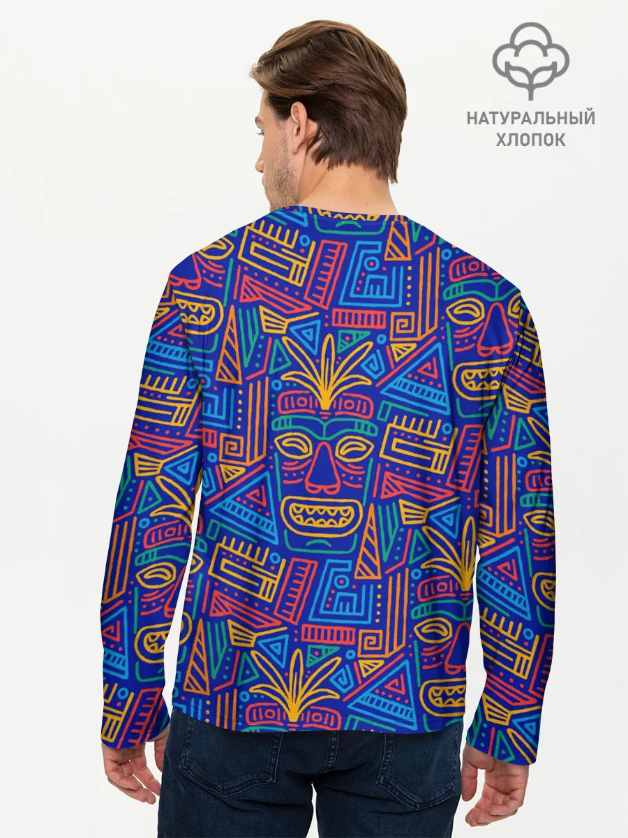 Мужской лонгслив базовый / ALOHA HAWAII | АЛОХА ГАВАЙИ