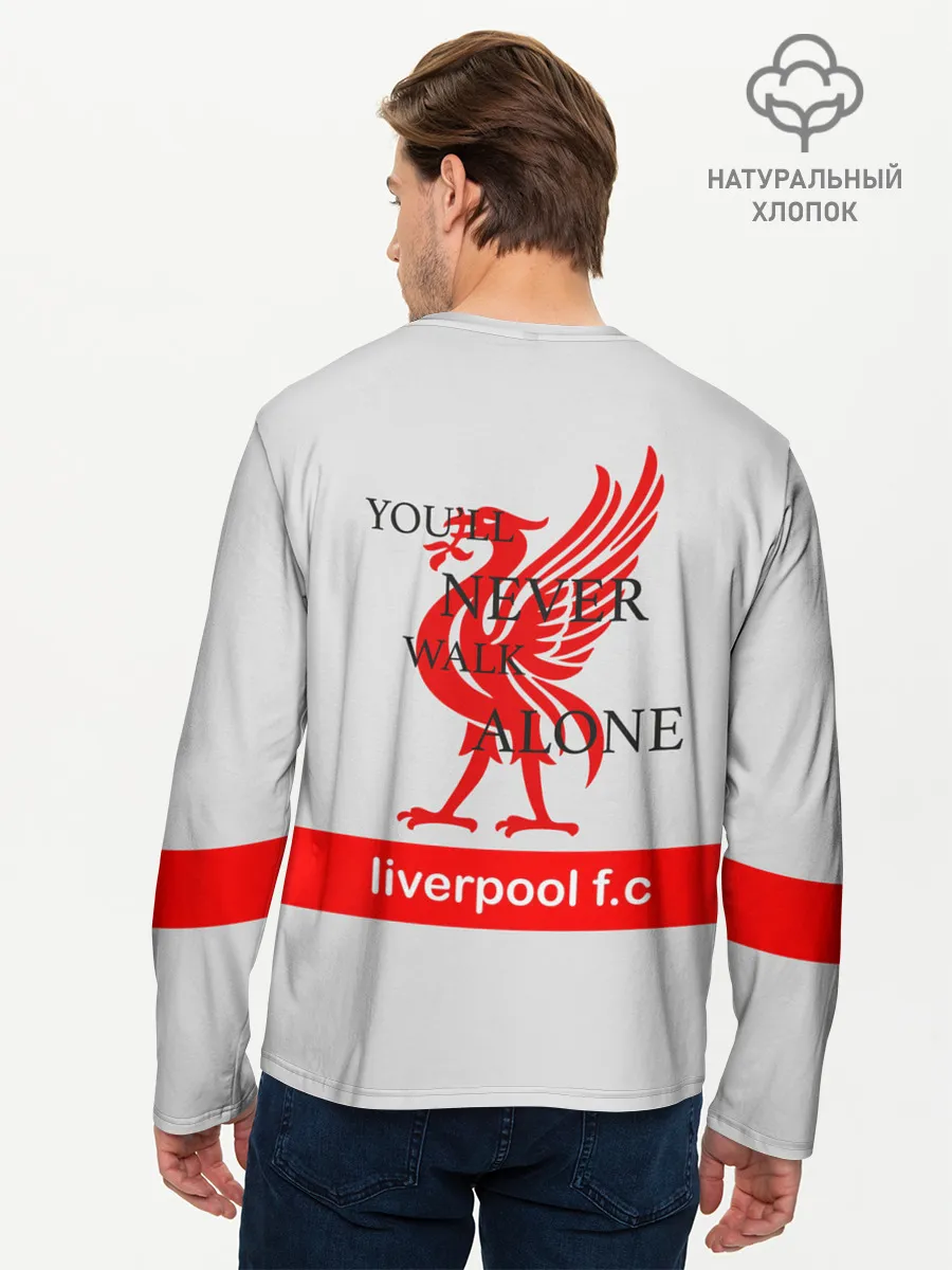 Мужской лонгслив базовый / Вирджил ван Дейк YNWA