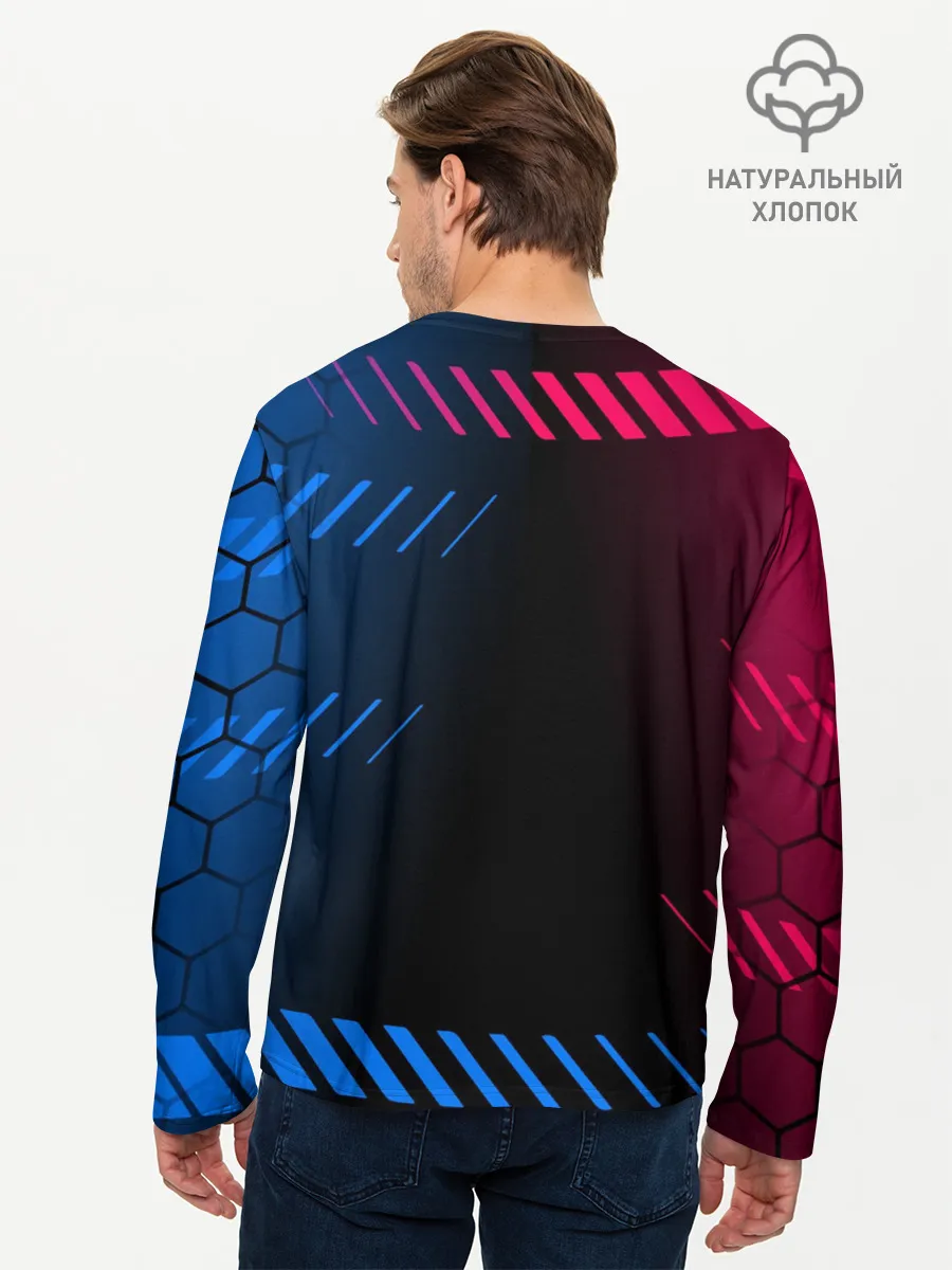 Мужской лонгслив базовый / ЛИОНЕЛЬ МЕССИ / BARCELONA