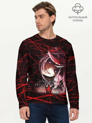 Мужской лонгслив базовый / Literature Club Нацуки