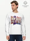 Мужской лонгслив базовый / Doki Doki Literature Club