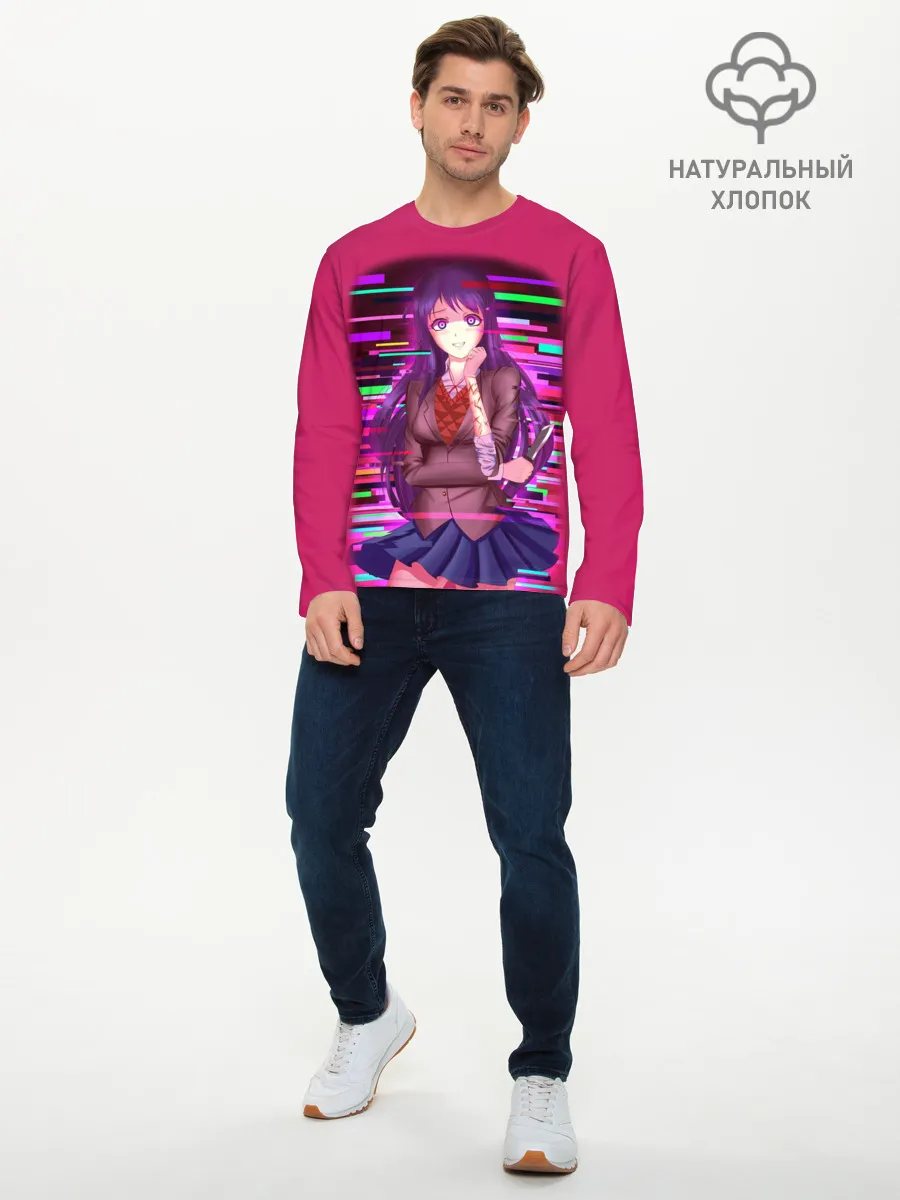 Мужской лонгслив базовый / Literature Club Юри