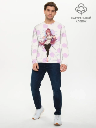 Мужской лонгслив базовый / Doki Doki | Monika | Моника