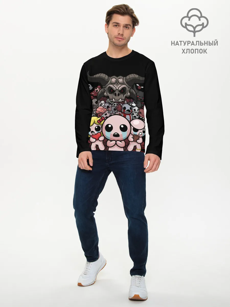 Мужской лонгслив базовый / The Binding of isaac | bosses