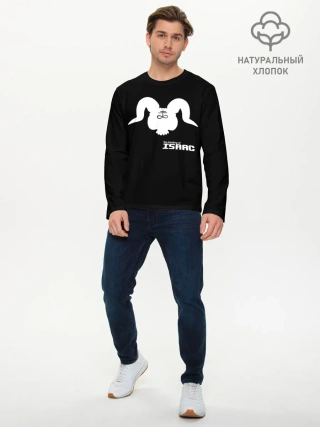 Мужской лонгслив базовый / The Binding of isaac Satan