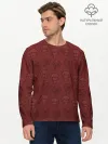 Мужской лонгслив базовый / Isaacs pattern