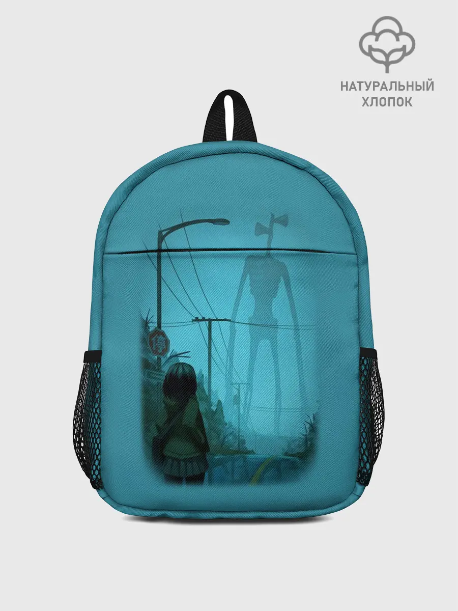 Рюкзак детский / СИРЕНОГОЛОВЫЙ И ДЕВОЧКА