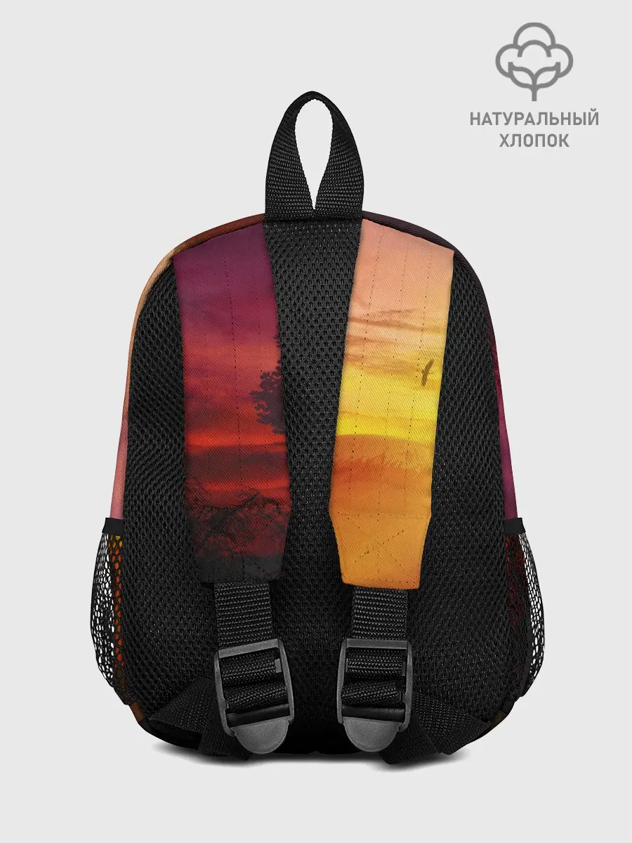 Рюкзак детский / СОЛНЦЕ НАД АФРИКОЙ