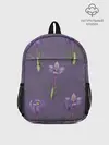 Рюкзак детский / Цветы шафрана на фиолетовом