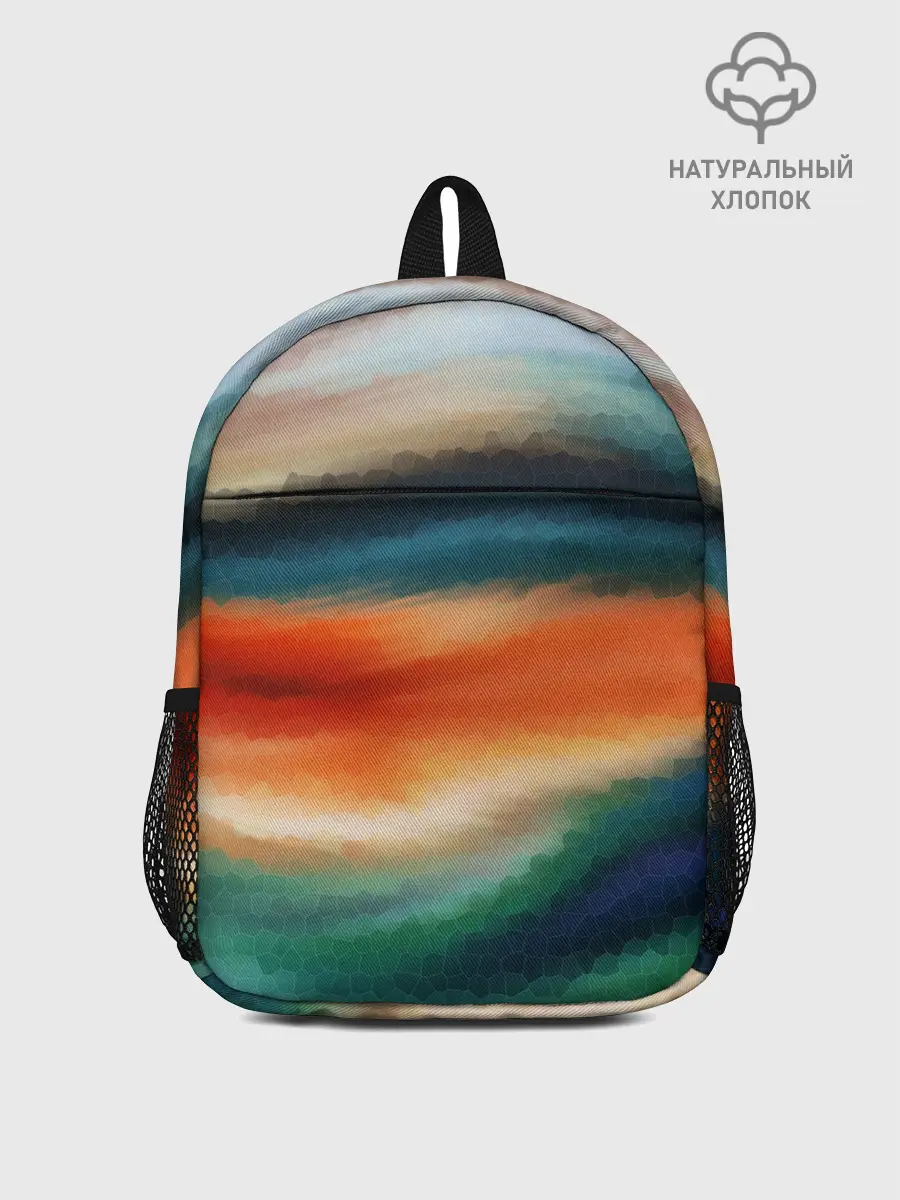 Рюкзак детский / Мозаичный абстрактный узор